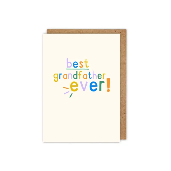 Best Grandfather Card by Zoe Spry