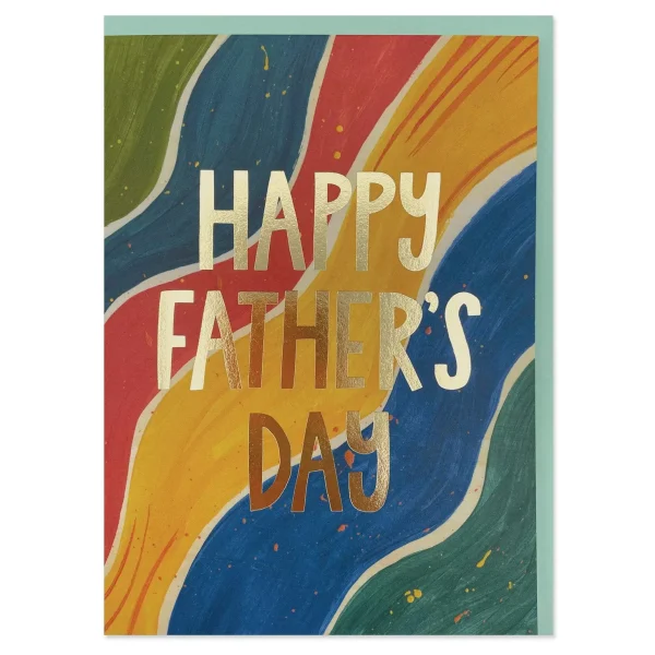 Happy fathers day card by raspberry blossom