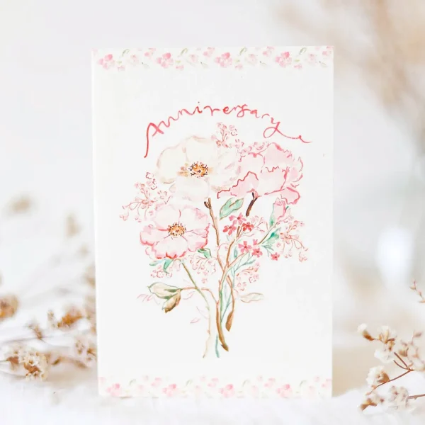 Anniversary Blooms Card by Sophie Amelia Creates