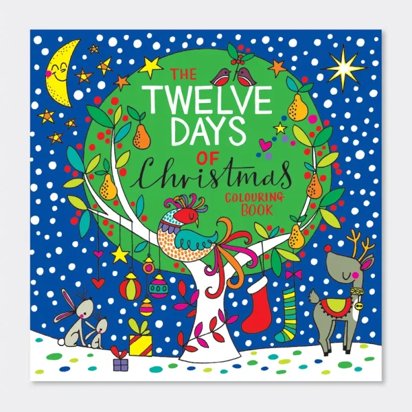 Children's Christmas Colouring Book - 12 Days of Christmas By Rachel Ellen