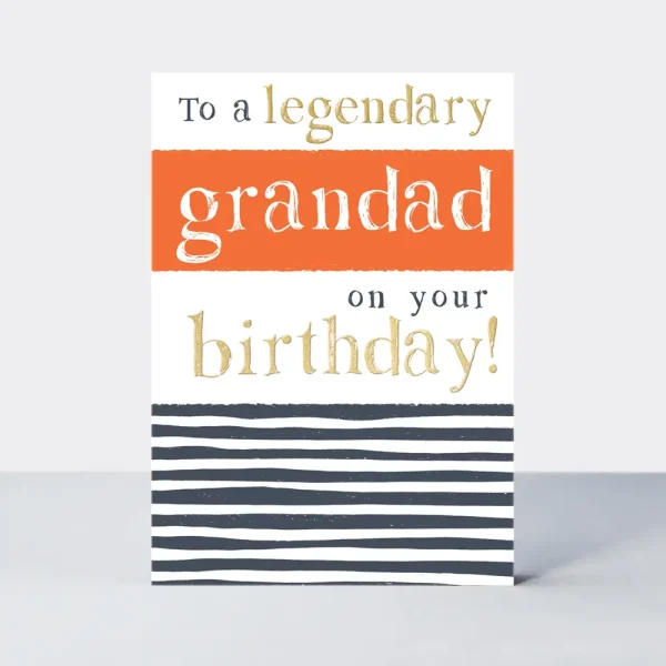 Legendary Grandad Card by Rachel Ellen