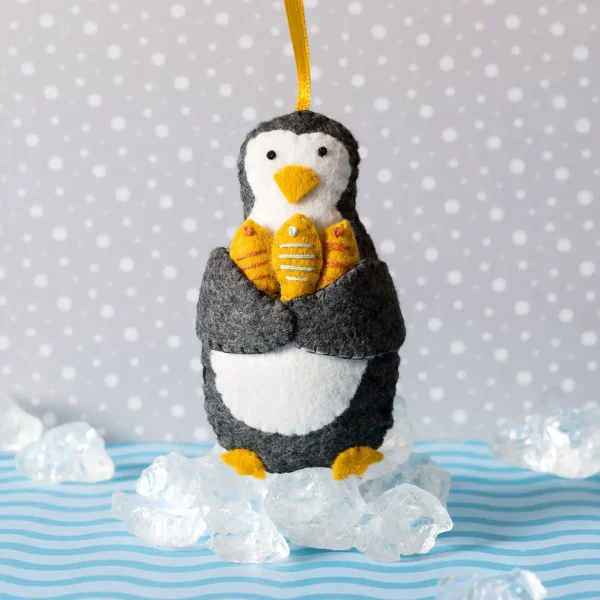 Penguin Felt Craft Mini Kit By Corinne Lapierre