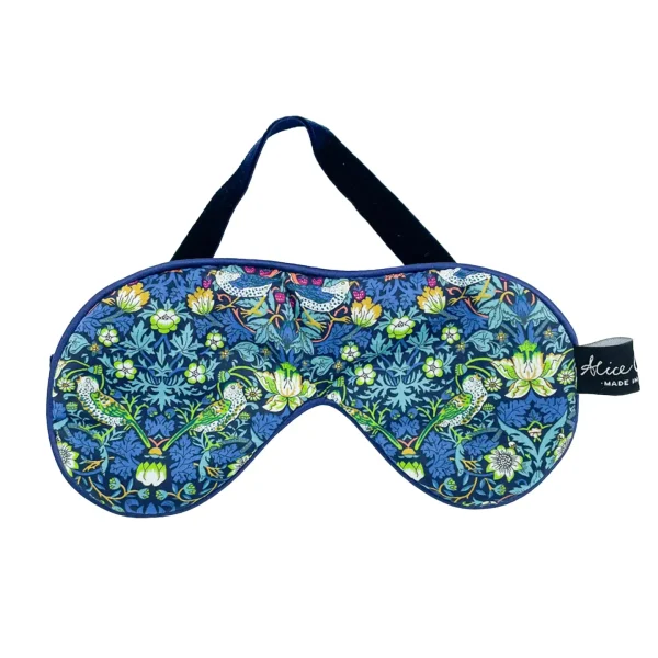 Liberty Eye Mask Strawberry Thief Songbird By Alice Caroline