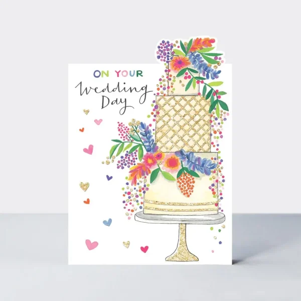 Wedding Day Card by Rachel Ellen