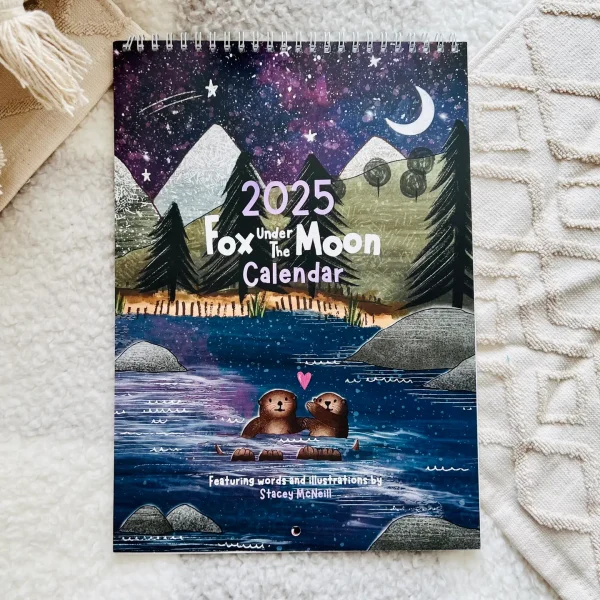 Traditional 2025 Calendar by Fox under the Moon Blightys