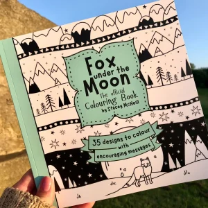 Colouring Book - Fox Under The Moon