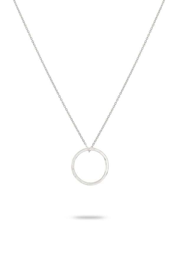 Silver Larissa Necklace by One & Eight Jewellery