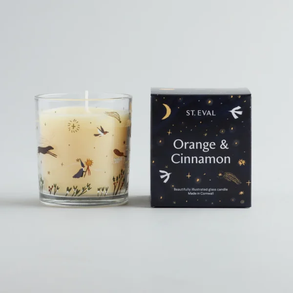 Orange & Cinnamon Christmas Wonderland Candle by ST Eval