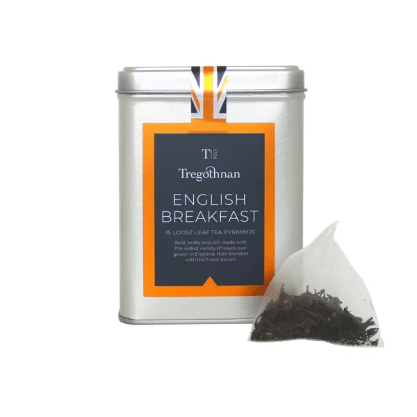 English Breakfast Pyramid Gift Tin by Tregothnan