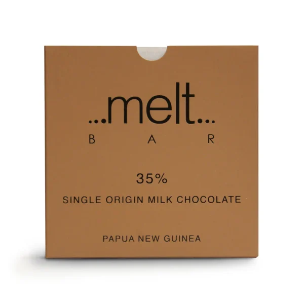 35% Single Origin Milk Chocolate Bar By Melt Chocolates