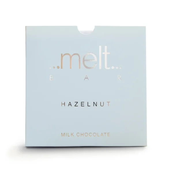 Hazelnut Milk Chocolate Bar By Melt Chocolates