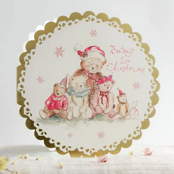 Baby’s 1st Christmas Card by Sophie Amelia Creates