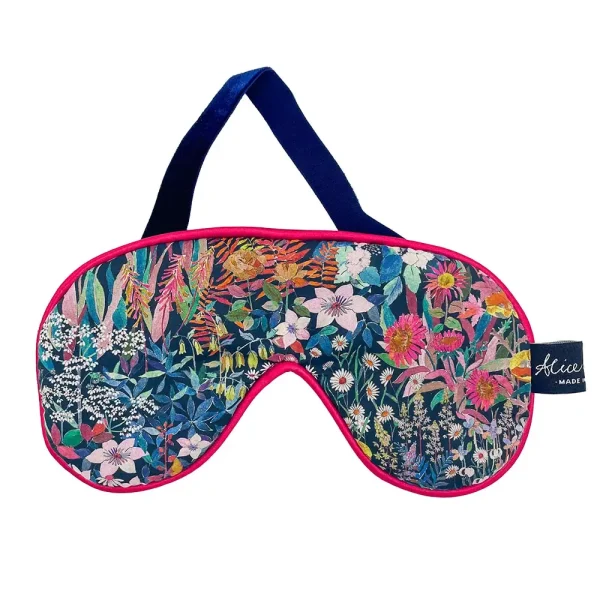 Liberty Eye Mask Faria Flowers by Alice Caroline