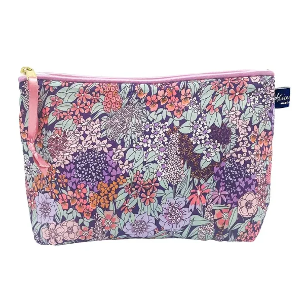 Liberty Matte Wash Bag Ciara Lavender by Alice Caroline