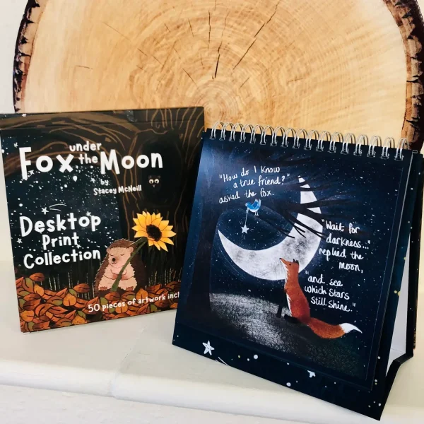 Set of 50 desktop prints by Fox under the Moon