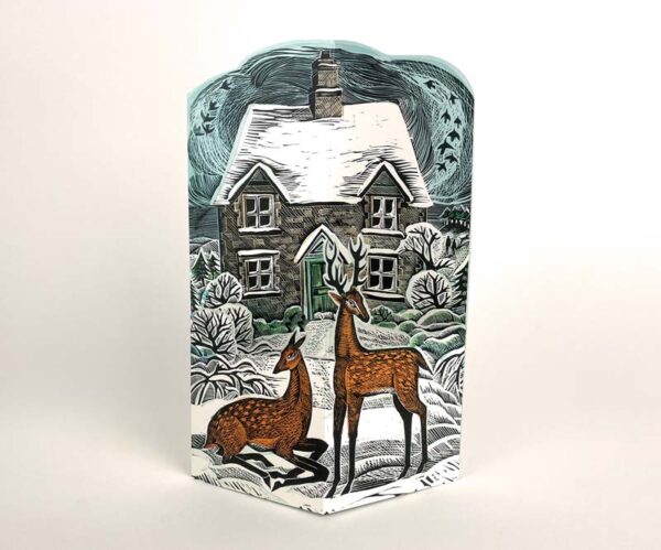 Hope Cottage Card by Angela Harding