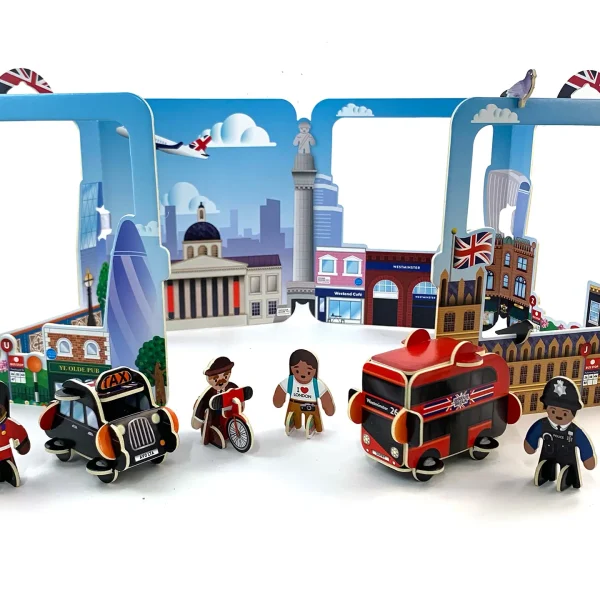 London Landmarks Pop-Out Playset By Play Press Toys