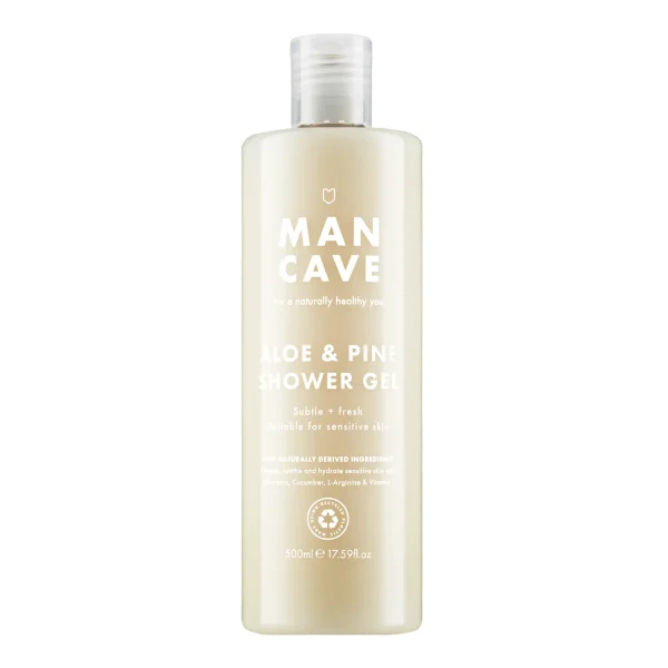 Aloe & Pine Shower Gel 500ml By Mancave