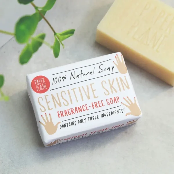 Sensitive Skin Soap 100% Natural by Paper Plane