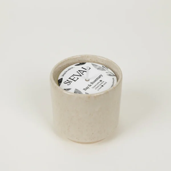 Bay & Rosemary Sand Dune Candle by ST Eval