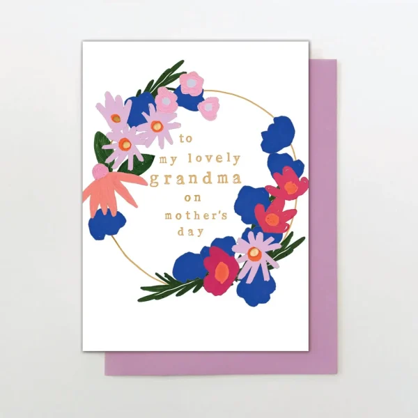 Mothers Day Grandma Card by Stop the Clock Design