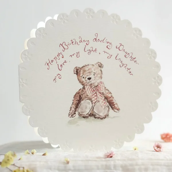 Darling Daughter Card by Sophie Amelia Creates