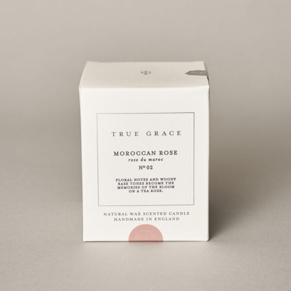 Morrocan Rose Classic Candle by True Grace