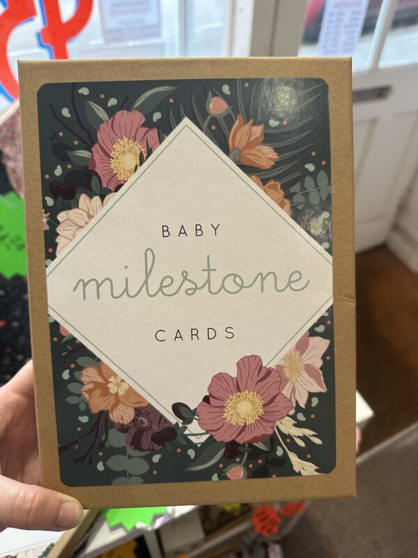 Baby milestone cards