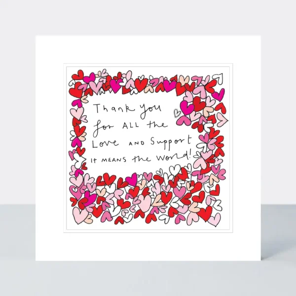 Thank you card by rachel ellen