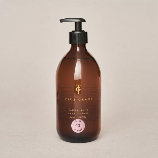 Cedar & Rose Hand & Body Wash by True Grace