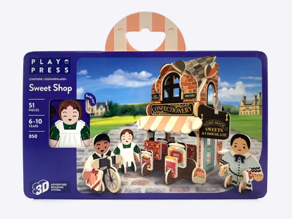 Sweet Shop Playset By Play Press Toys
